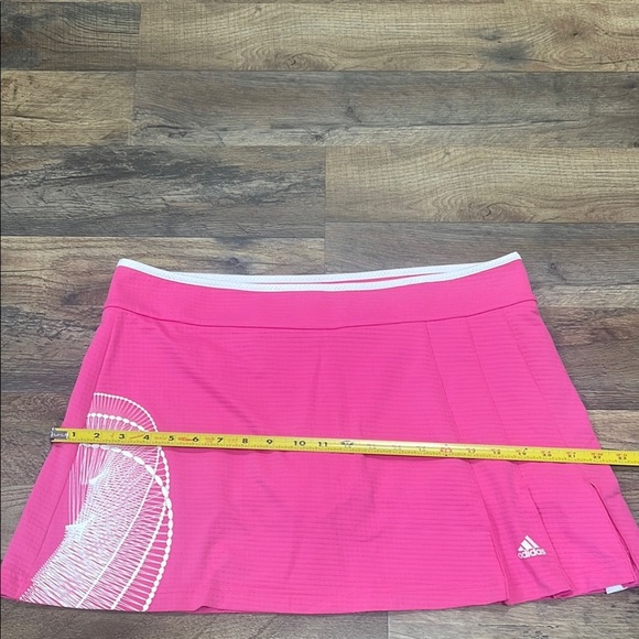 Adidas Pink Skater Mini Skirt Athletic Pleated - Picture 11 of 16